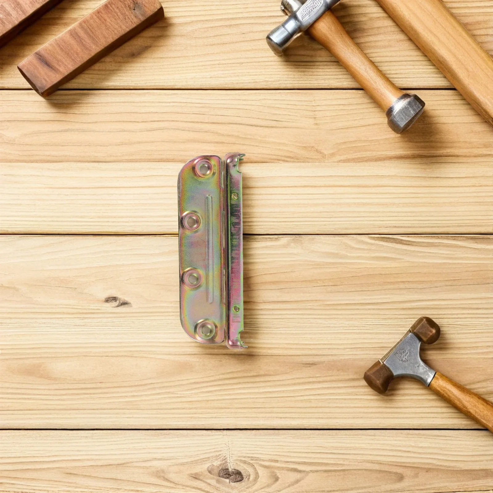 

4Sets Bed Hardware Parts Compact Design Strong Bed Rails Connectors for Stable Sleep Headboard Attachment Brackets