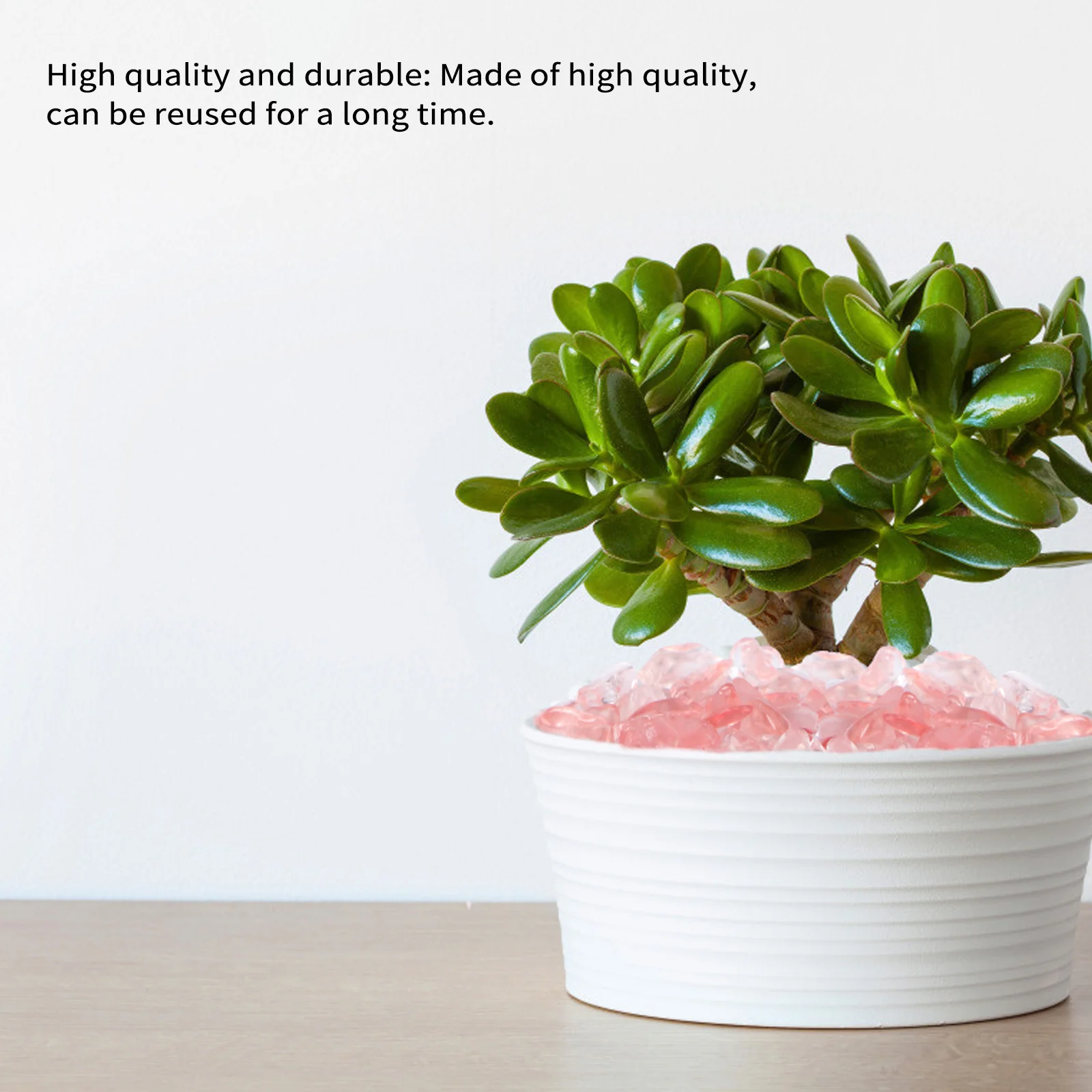 

100G 5-7Mm High Quality Natural Crystal Pebbles Reusable Decor for Waterscapes Ponds Landscaping Flowerpots Driveway Lighting