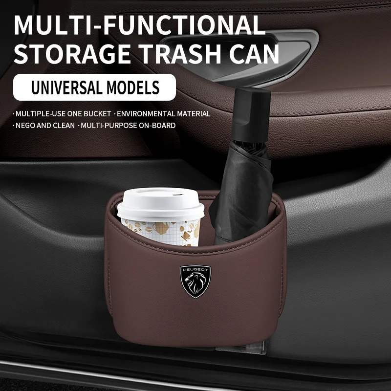 

Для Peugeot Volkswagen дверной держатель для напитков, автомобильный ящик для хранения мобильного телефона, ящик для хранения на спинку автомобильного сиденья, ведро для хранения