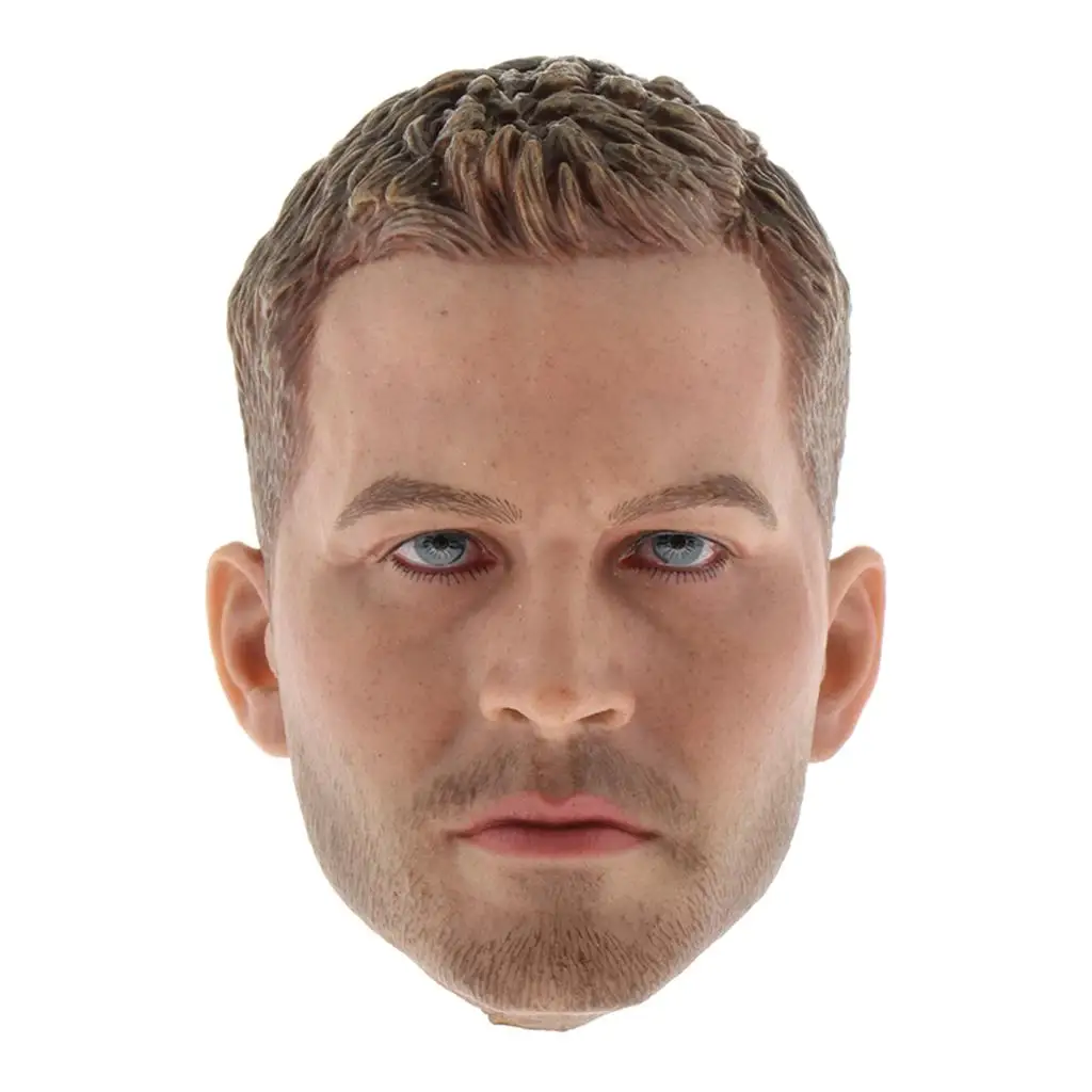 1/6 Action Figure Male Head Sculpt Head Model for HT PH JO Muscle Man