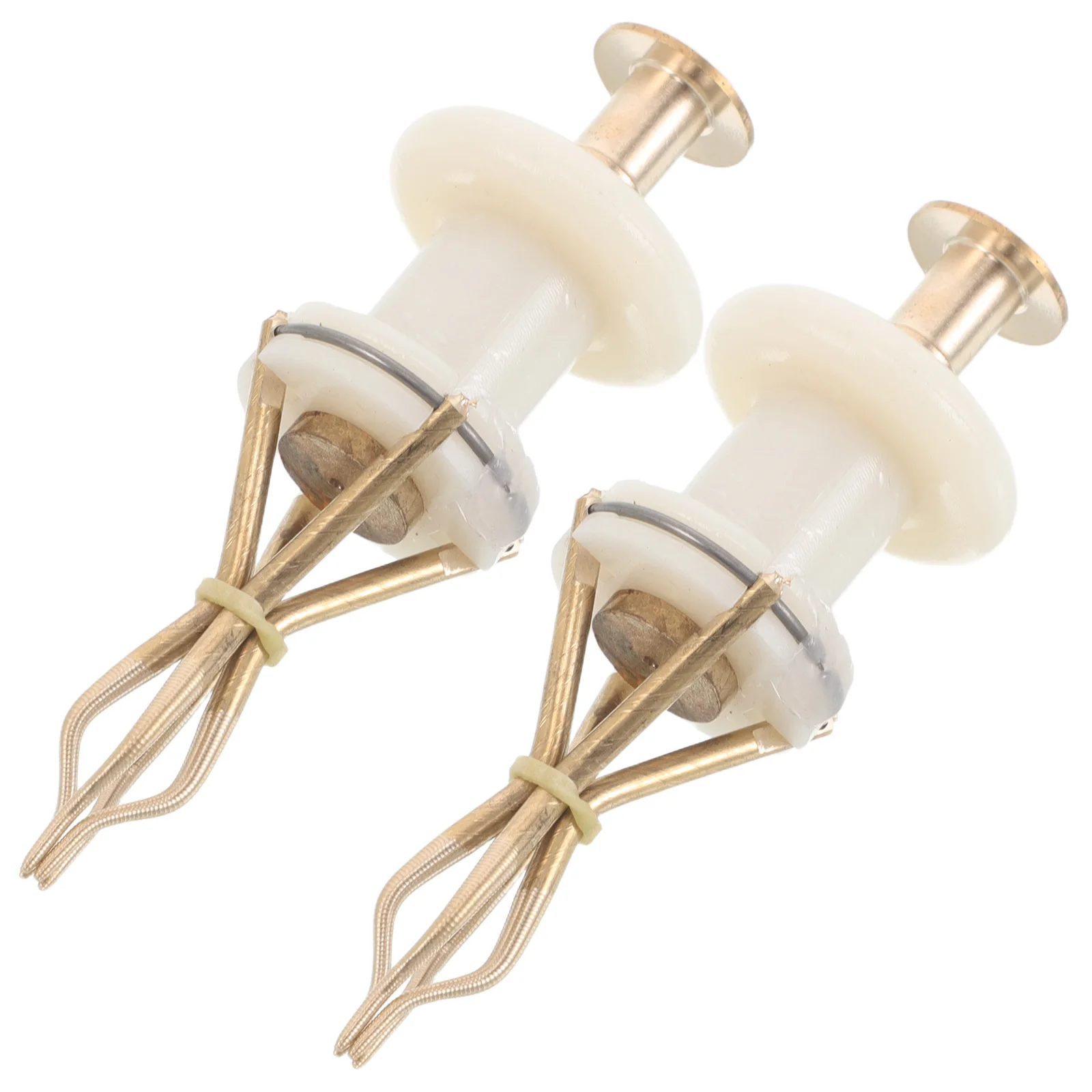 

2pcs Bait Clips Copper Handle Multi-Functional Bloodworm Holder Freshwater Saltwater Fishing Tackle Accessories