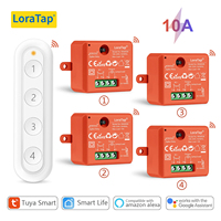 LoraTap Tuya ZigBee 3.0 Socket Module and Remote Controller Kit  Smart Life App Work with Echo Alexa Google Home Voice DIY