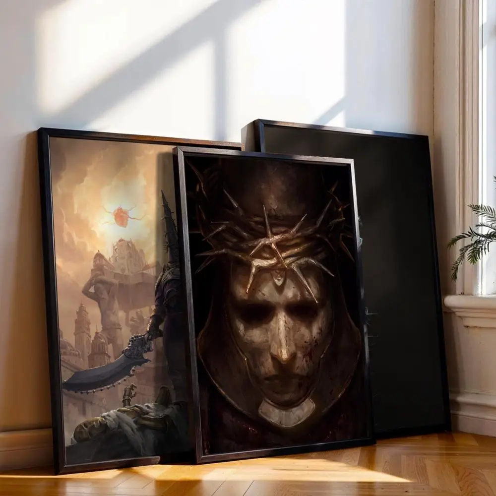 Póster de Blasphemous 2, portada del álbum de música para habitación, pintura en lienzo, arte impreso, decoración de pared del hogar, imagen, regalo