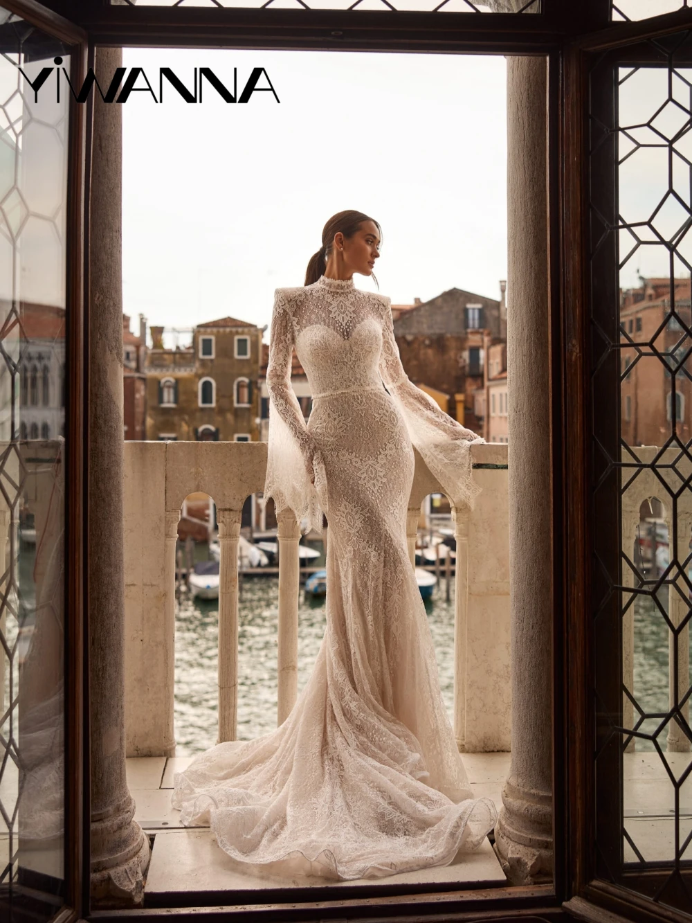 

Detachable Sleeve Lace Mermaid Long Wedding Dress Boho Sweetheart Neck Bridal Gown 2026 New Customized Dresses For Bride