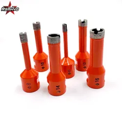 6-18mm M14 Sintering Core Bit Diamond Hole Saw Drill Bits for Marble Granite Brick Tile Ceramic Concrete Drilling