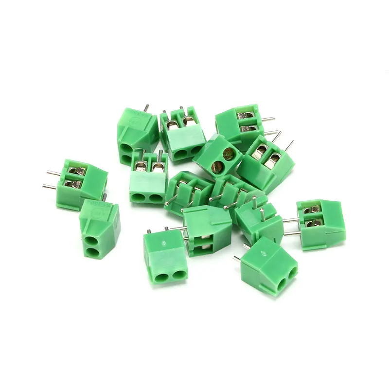 10PCS 3.5mm Pitch KF350-3.5-2p Connector 2P PCB Screw Terminal Block Splice KF350 300V/10A for 24-18AWG