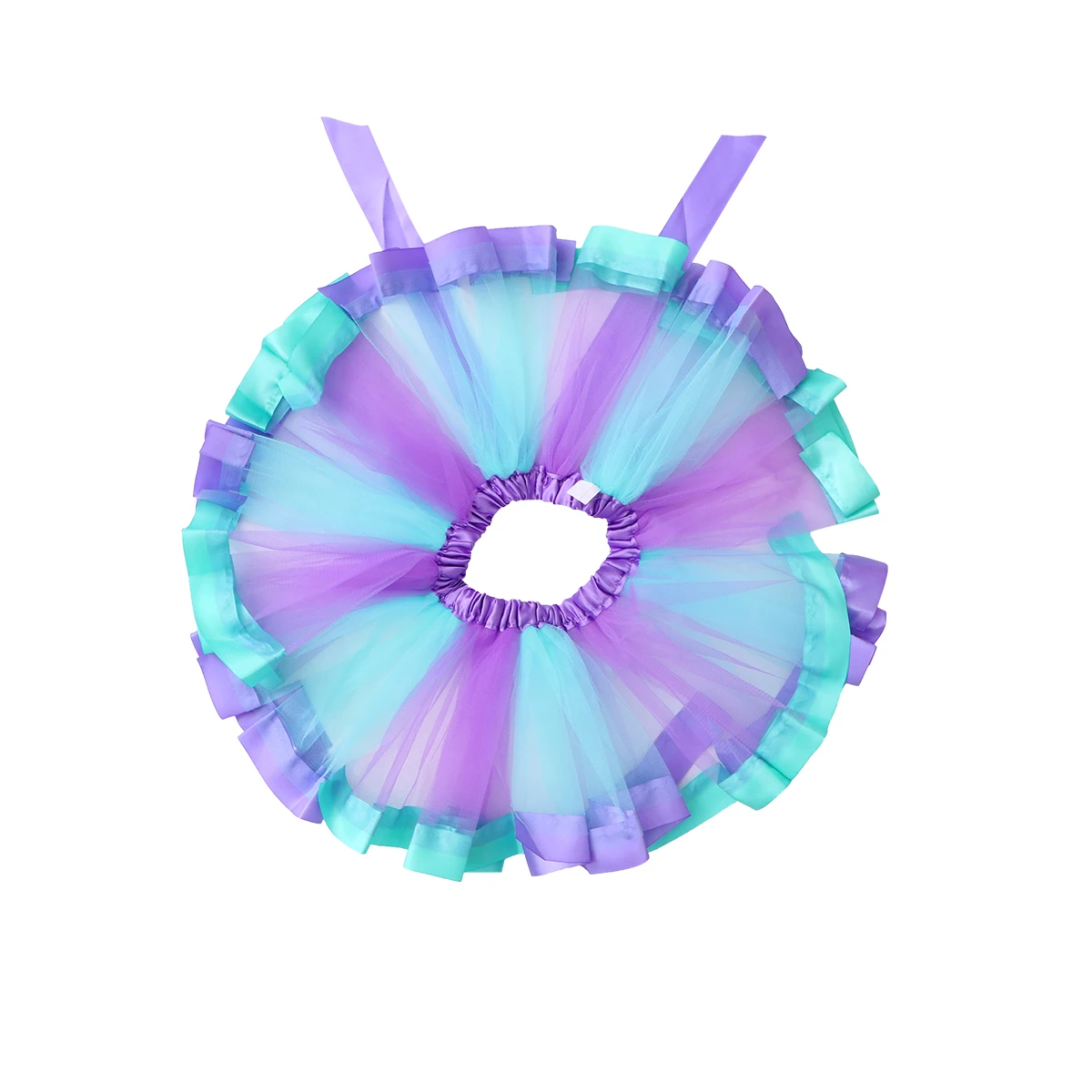 تنورة شبكية عقال التنانير تول للفتيات ملابس الأطفال حفلة توتو طفل صغير