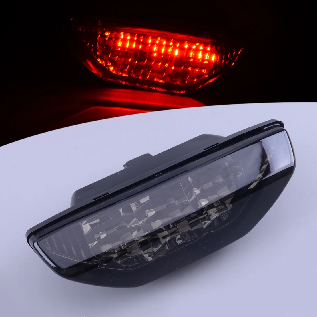 Motorcycle Rear LED Brake Tail Light Lamp Fit for Honda TRX400EX Rancher TRX250EX Recon TRX250TE TRX700xx TRX500 TRX300EX