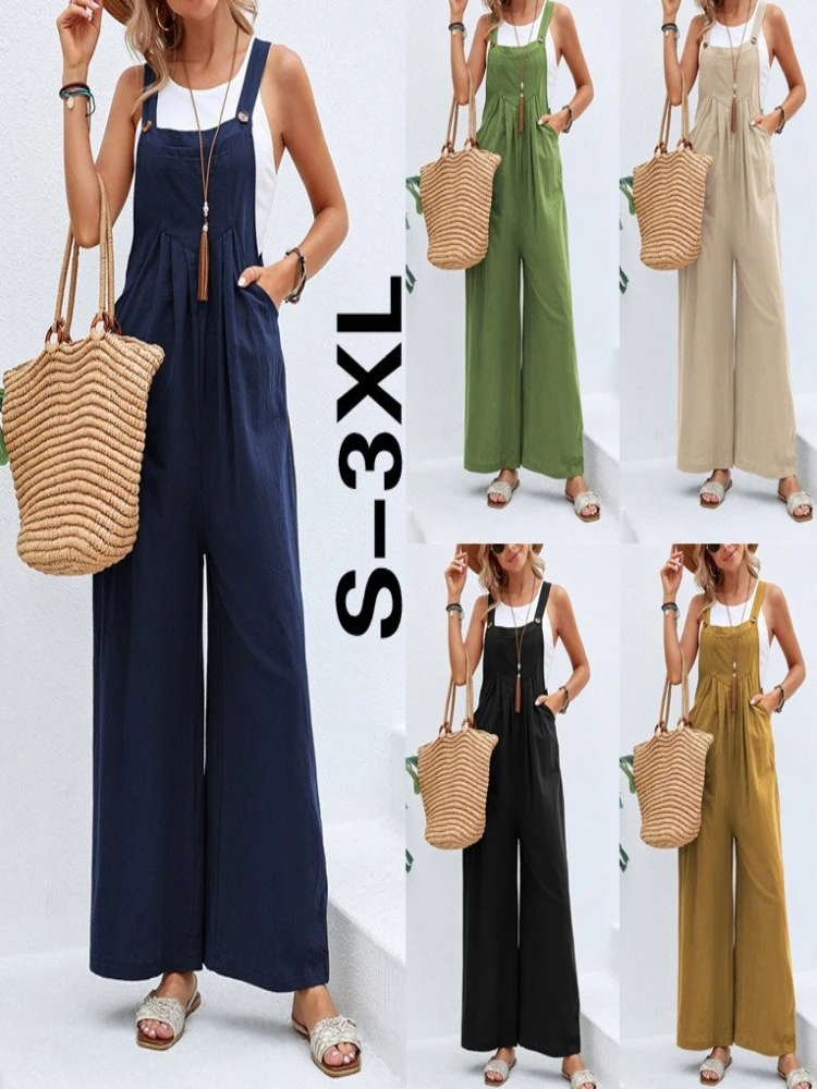 

Новые популярные однотонные женские повседневные брюки с лямками через плечо, джоггеры, брюки Y2K, спортивные штаны, карго-брюки, элегантные женские брюки