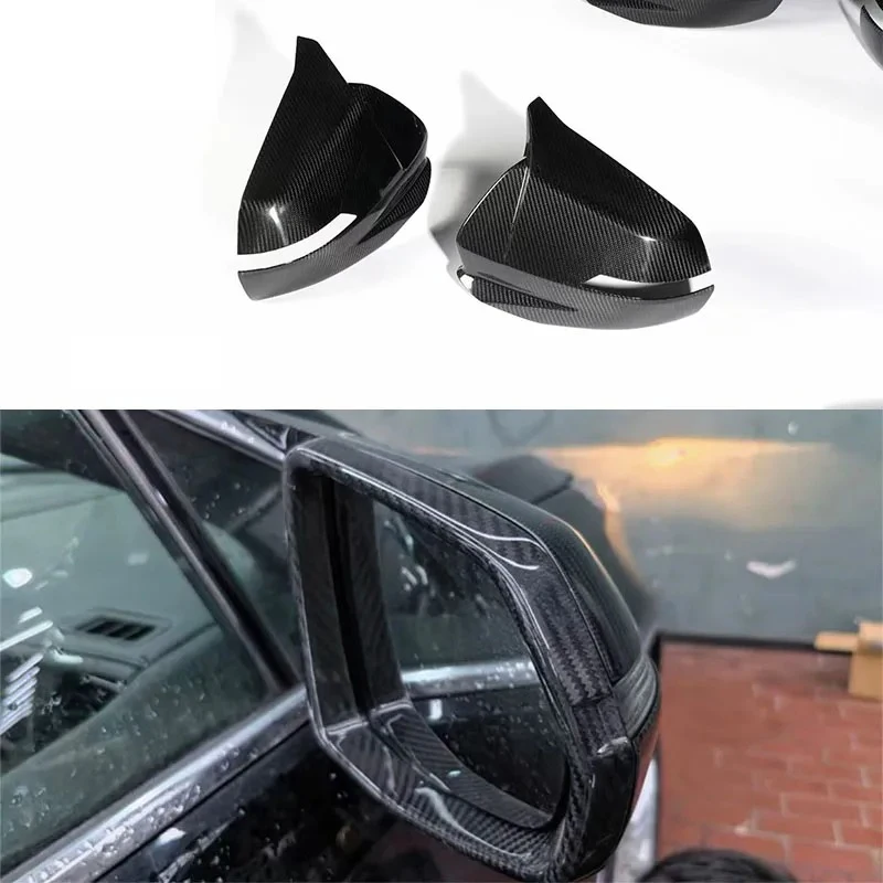 Suitable for Cadillac XT4/XT5/XT6 2016-2024 Rearview Mirror Housing Carbon Fiber Rearview Mirror Housing  External Accessories