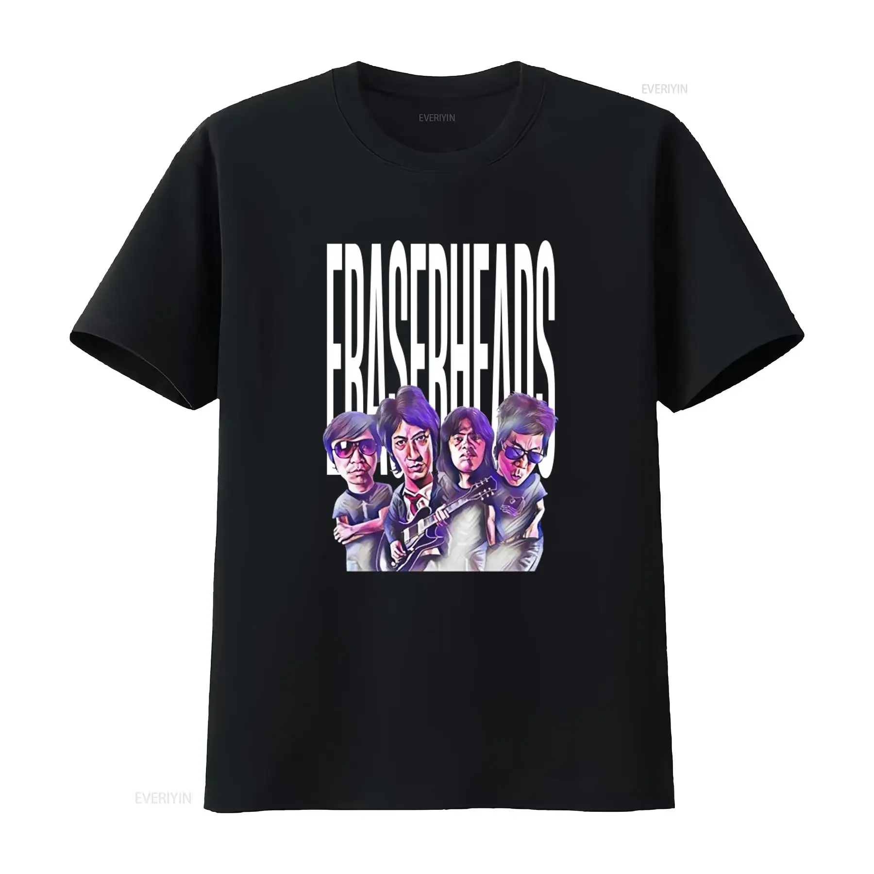 Eraserheads Pinoy Rock Band T Shirt Cute Design for Mom Perfect Philippine Music Fans Ideal Eheads Concert Wear vintage Washed