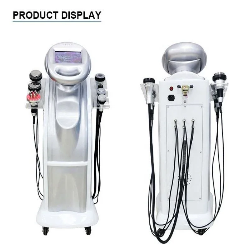 High Power rl fet Burning 80K Cavitation System Weight Loss  Rejuvenation Vacuum Body Slimming  mechine With 7 Handles