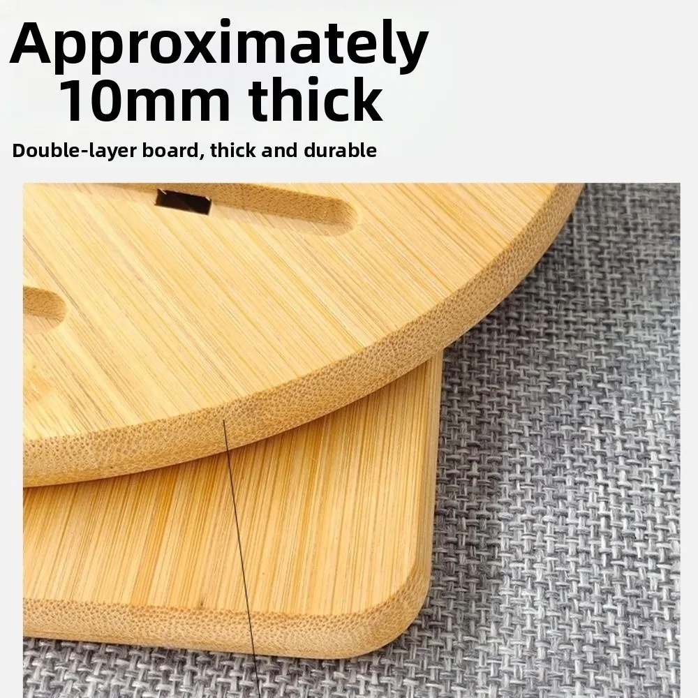 

2Pcs Japanese Style Bamboo Pot Holder Anti Scald Square/Round Drink Insulation Pad Anti-fouling Coasters Nonslip Cup Mat