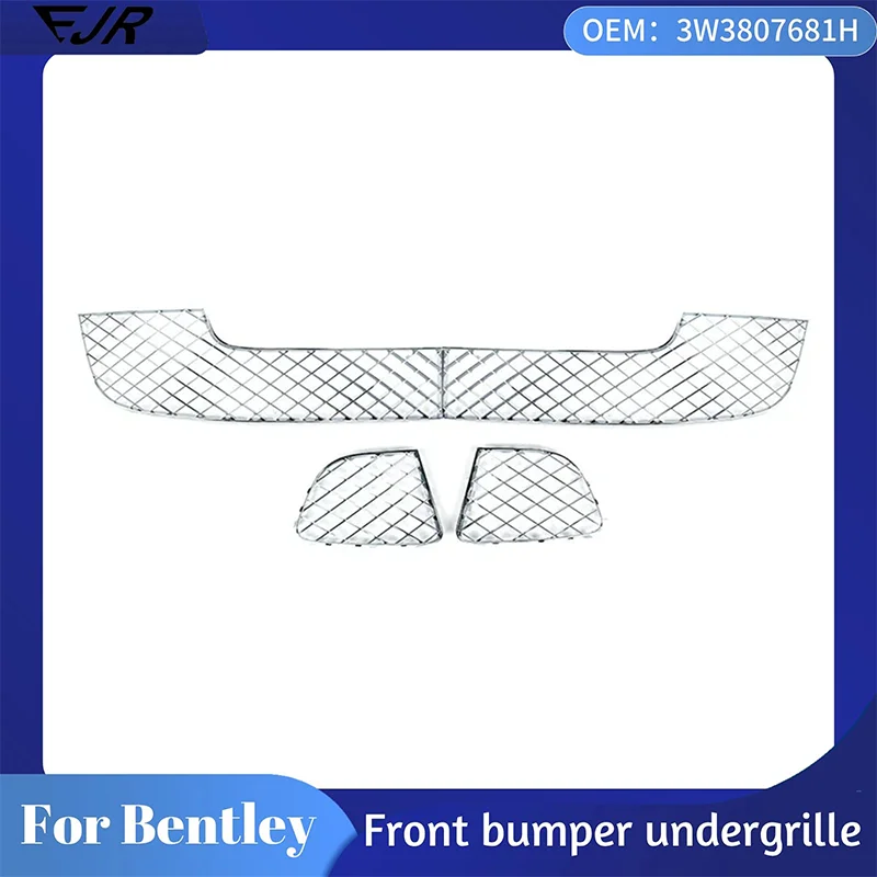 

Front Bumper Undergrille for Bentley Continental GTC Continental GT V12 6.0T OEM 3W3807681H 3W3807682H 3W3807683J 3W3807684J