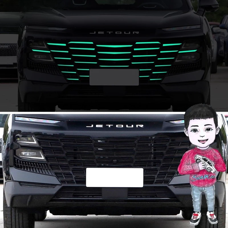 

Starry Sky Front Grille Vinyl Wrap for Jetour Dasheng - Custom Car Sticker Decoration Kit