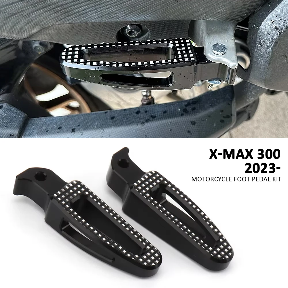 

Motorcycle 5 colors Pegs Passenger Footpegs Support Extension Kit For Yamaha X-Max300 X-MAX300 XMAX300 XMAX 300 2023 2024