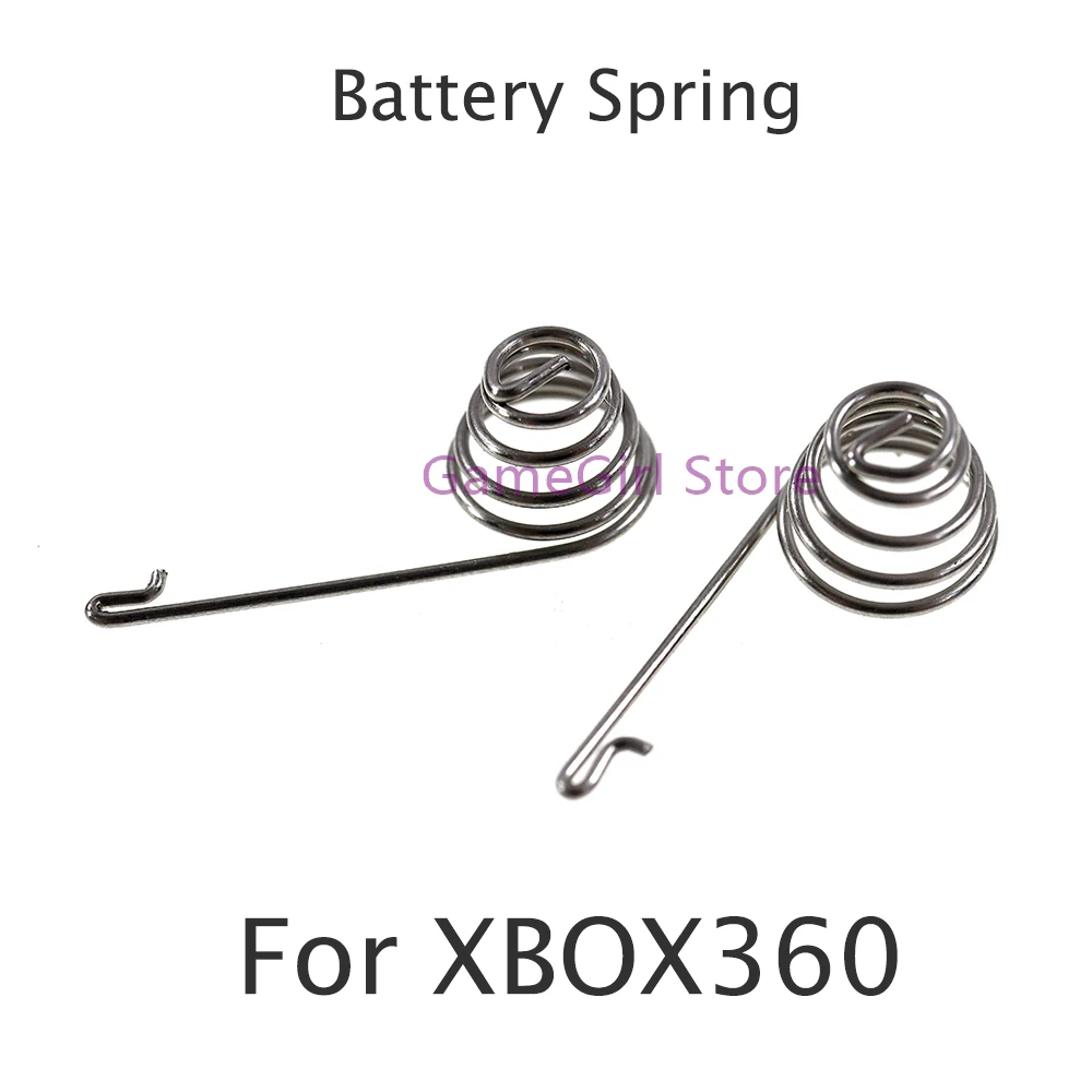 

200pcs=100pairs For xbox360 XBOX 360 Wireless Controller L R Battery Springs Battery Tablets Conductive Spring