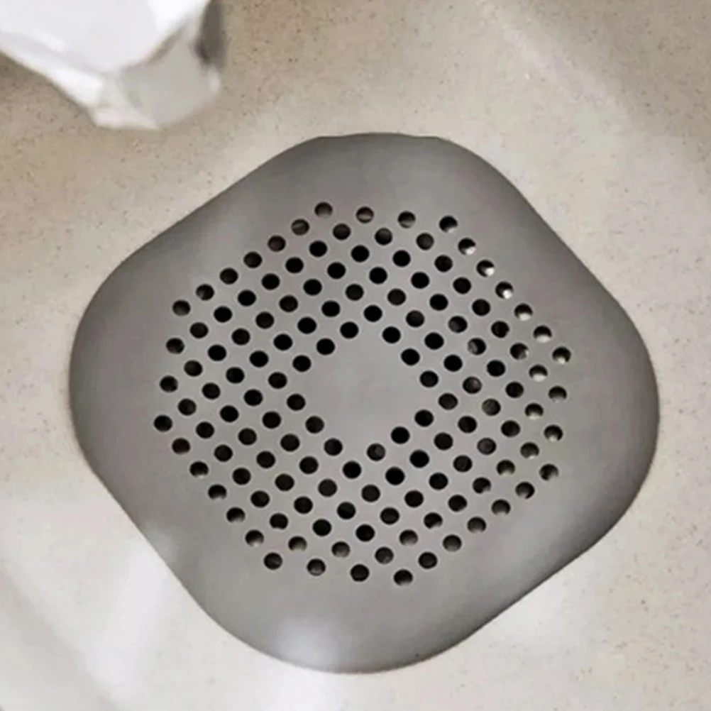 

5 Pcs Hair Filter Anti Clogging Kitchen Shower Sink Strainer Catcher Col Supplies Drainage Bathroom Facilities