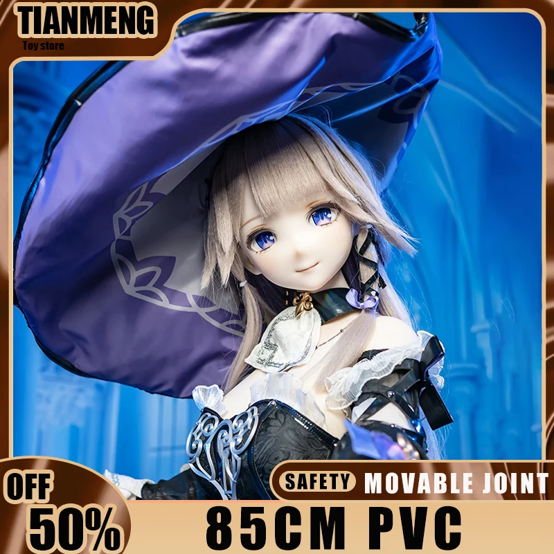 

RENHEYUOU 85cm PVC Magic Witch Handmade Birthday Gift Men's Toy Model Movable Joint