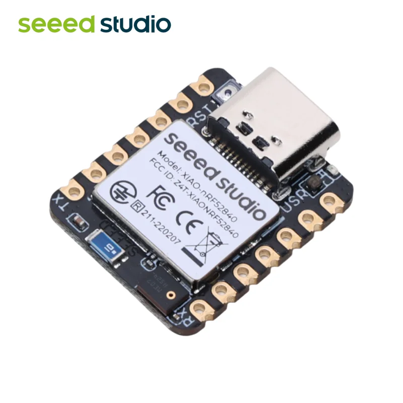 Seeed Studio XIAO Microfone, TinyML, TensorFlow Lite, IMU, Bluetooth 5.0, Sense NRF52840