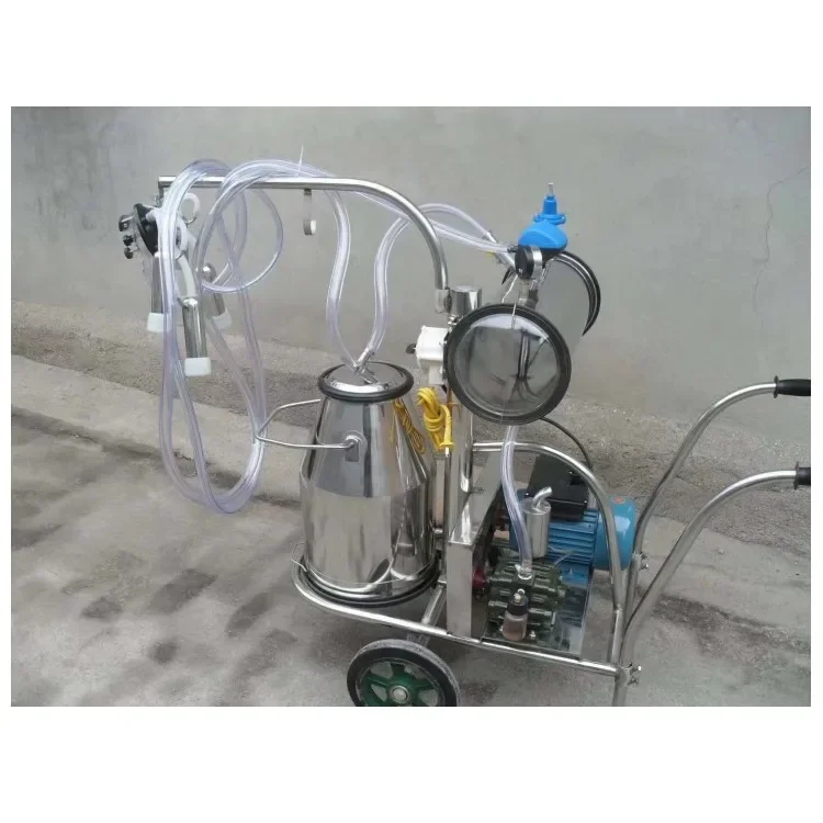 Máquina de ordenha automática do leite, cabra e vaca, econômica e prática