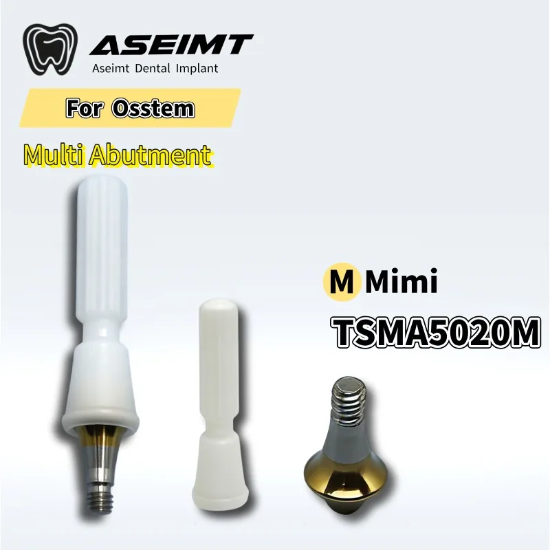 FOR Osstem Multi Unit Straight Abutment OEM for Screw Retained Dental Implant Restoration 5.0 Dental Implant Parts Accessories