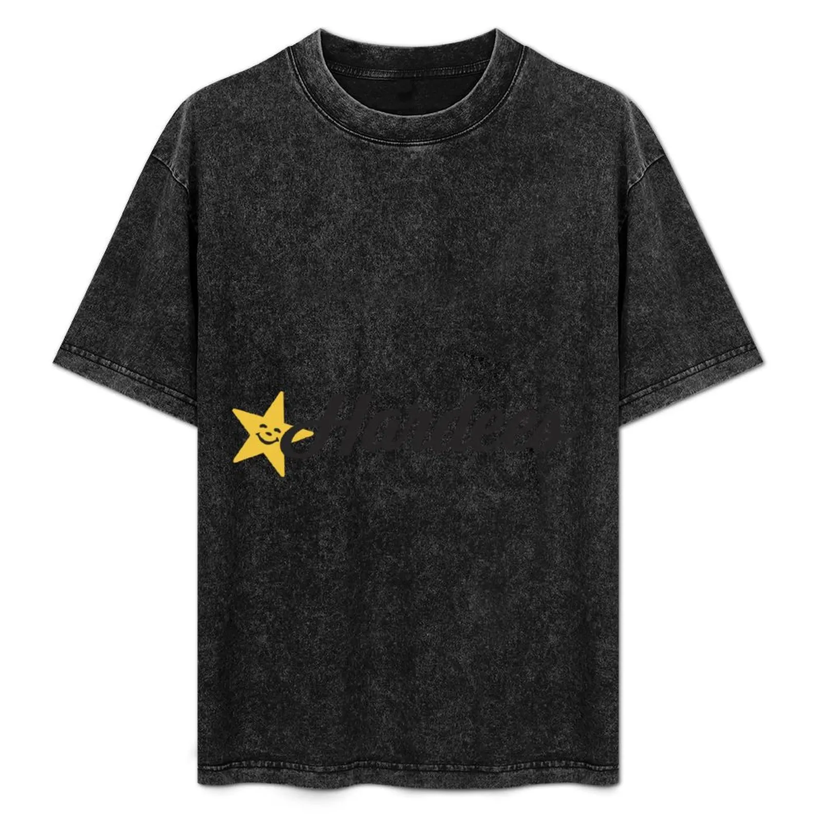 

hardee's restaurant logo T-Shirt Street Style Casual Tee Shirt