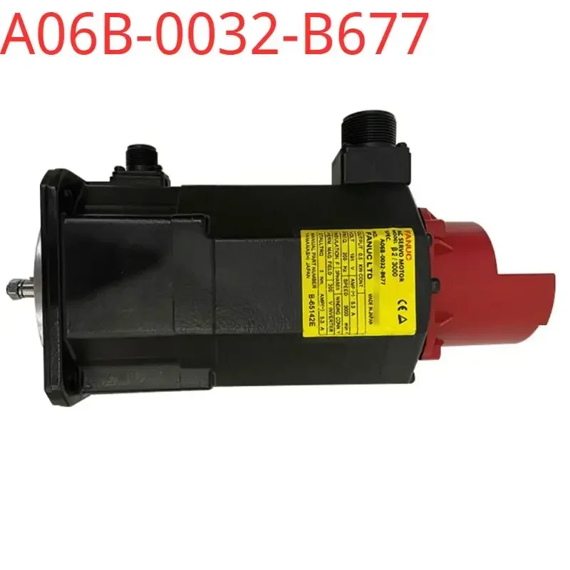 A06B-0032-B677  Second-hand tested ok    servo motorin good Condition