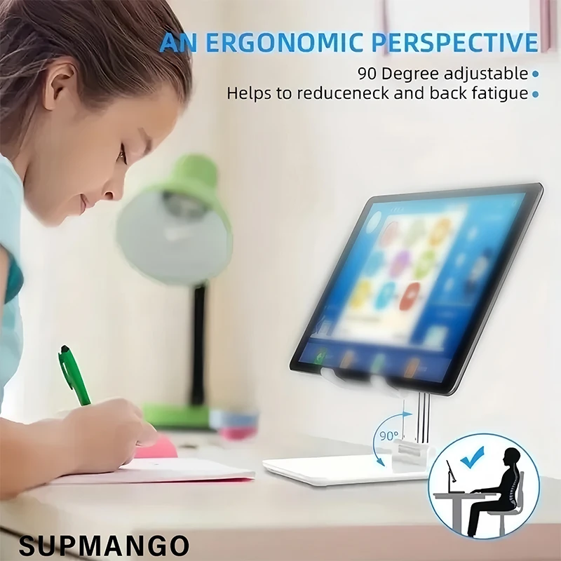 Desktop Folding Mobile Phone Holder Expandable Storage Support Desk Mobile Phone Holder Suitable For IPhone IPad Adjustable