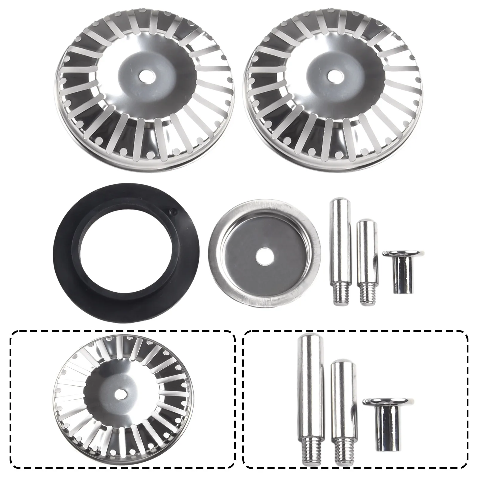 84mm Fixing Pin 80mm 82mm Showers Sink Strainer Sink Plug Basin Drain Filter Plug Hole Replacement Stainless Steel