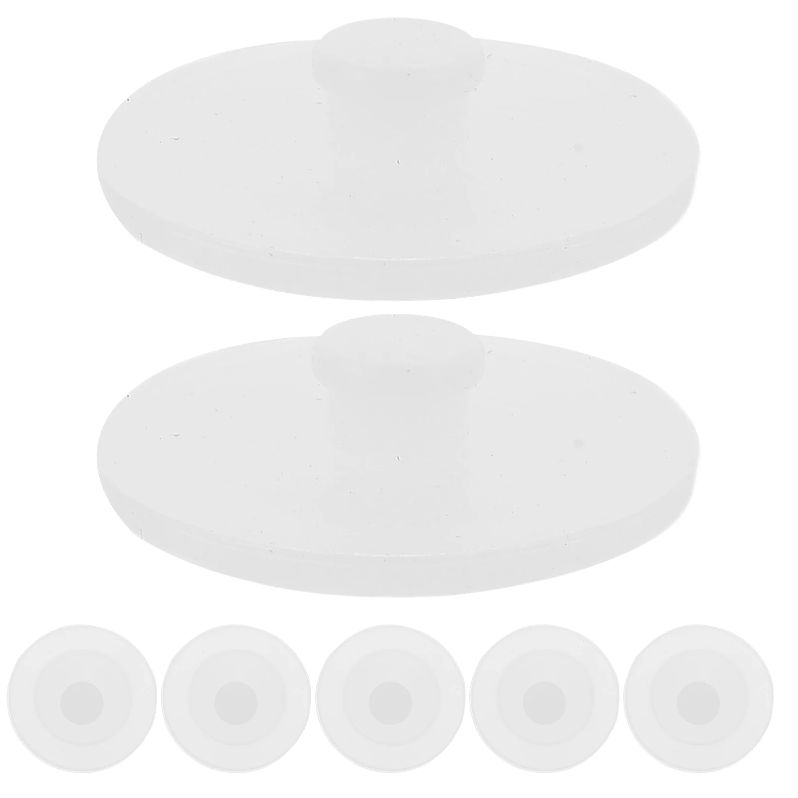 

6pcs Cup Lid Accessories Silicone Stoppers Reusable Leak Proof Cap Plug for Belly Bottles Spill Stopper Leak Resistant