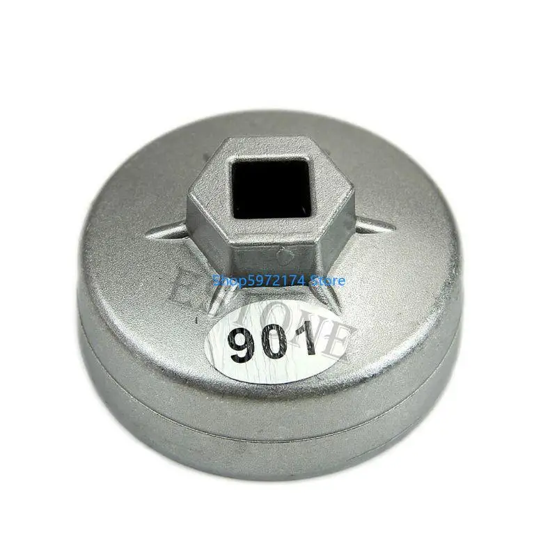 Y3NB Square Drive 14 Flautas Filto tapa del extremo Filto Llave automotriz Herramienta para 65 mm