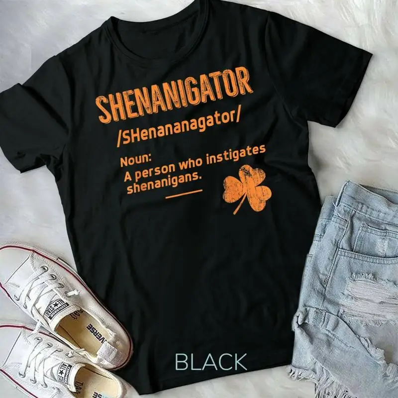 

Футболка Shenanigans Funny Shenanigator Saint Patricks Футболка унисекс