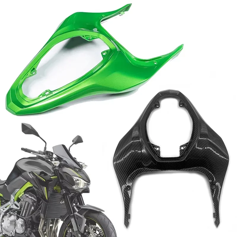 For Kawasaki Z 900 2017-2020 2021 2022 2023 2024 Z900 Carbon Fiber Rear Seat Side Plate Trim Panel Tail Cover Ducktail Fairing