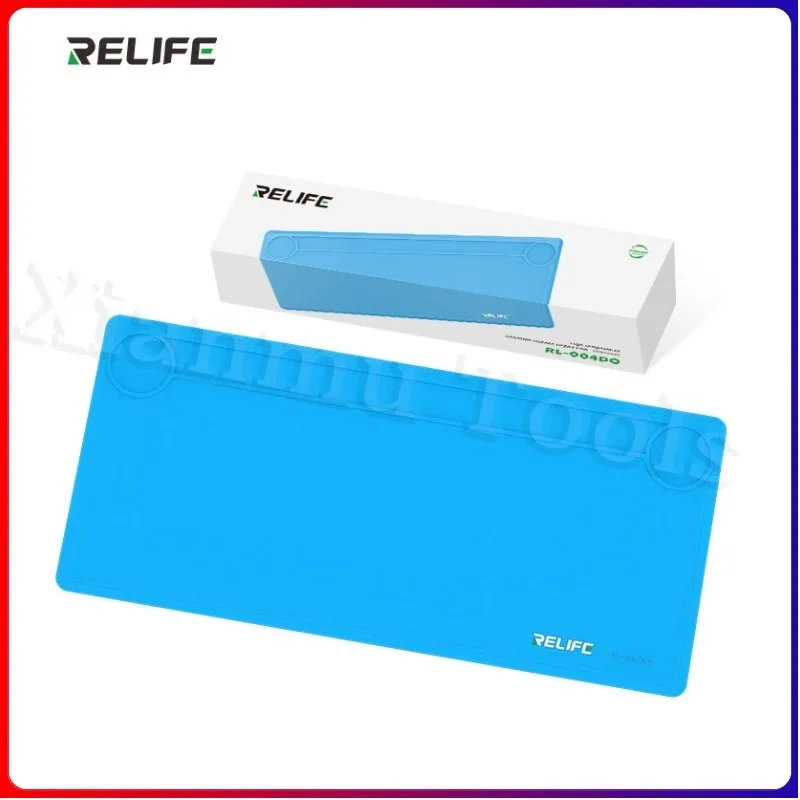 

RELIFE RL-004DQ устойчивый к высоким температурам силиконовый ремонтный коврик большой площади BGA PCB мобильный телефон паяльный рабочий коврик инструмент для ремонта