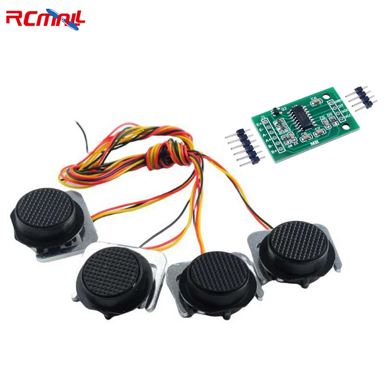50 kg Wägezelle, 50 kg Halbbrücken-Dehnungsmessgerät, menschlicher Waage, Gewichtssensor mit HX711 AD-Modul, Wägesensor-Kit für Arduino