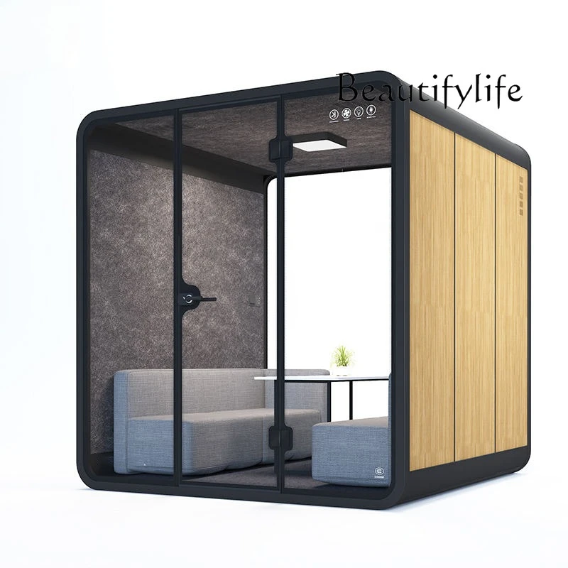 

Modern Indoor Soundproof Phone Booth (for Offices, Large Reception Areas, Warehouses, Studios)