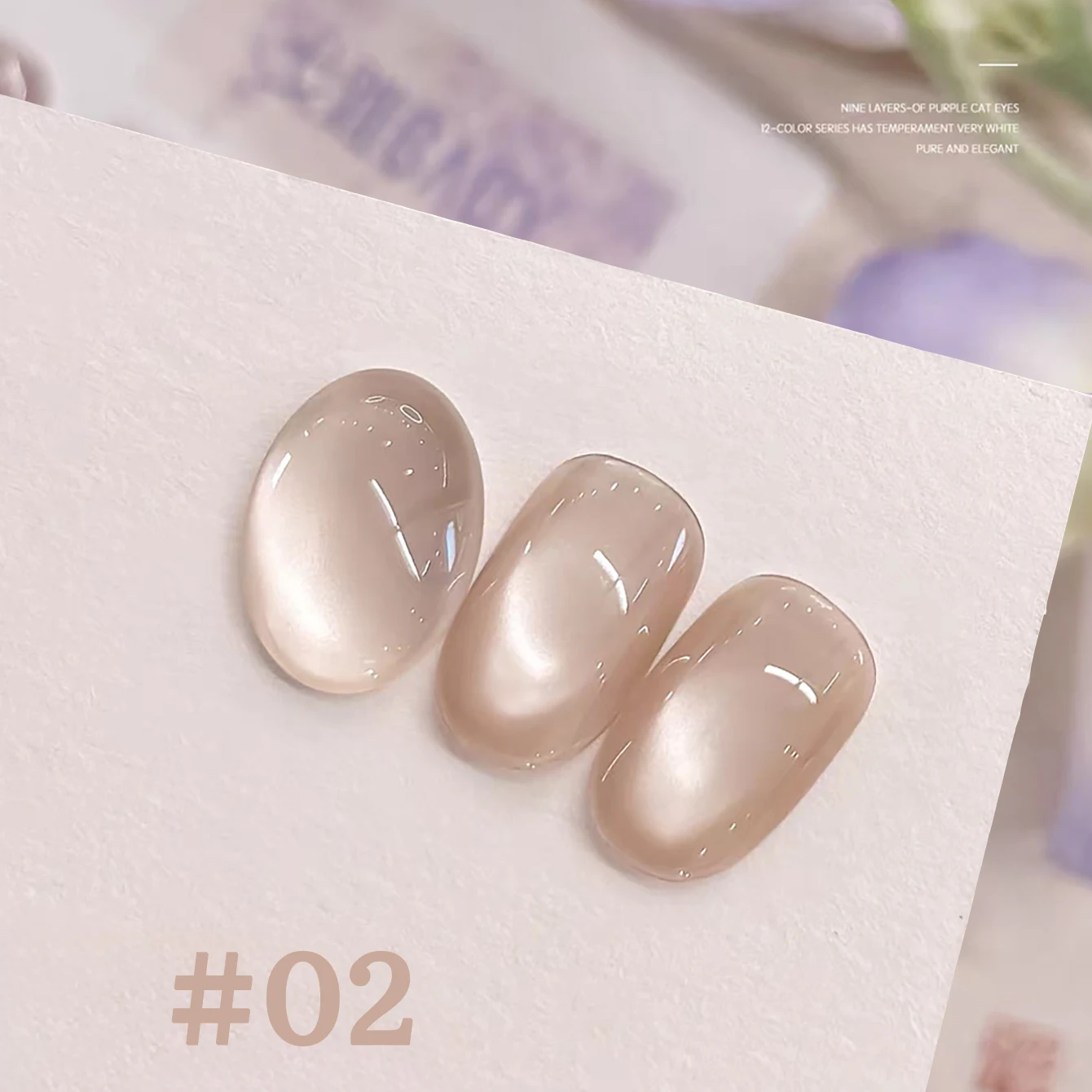 1-12 stücke TC Beliebte Lila Cat Eye Nagellack Gel Set UV Gel Soak Off Nagel Magnetische Gel polnischen Nail art DlY Für Salon Zu Hause – Detail 5