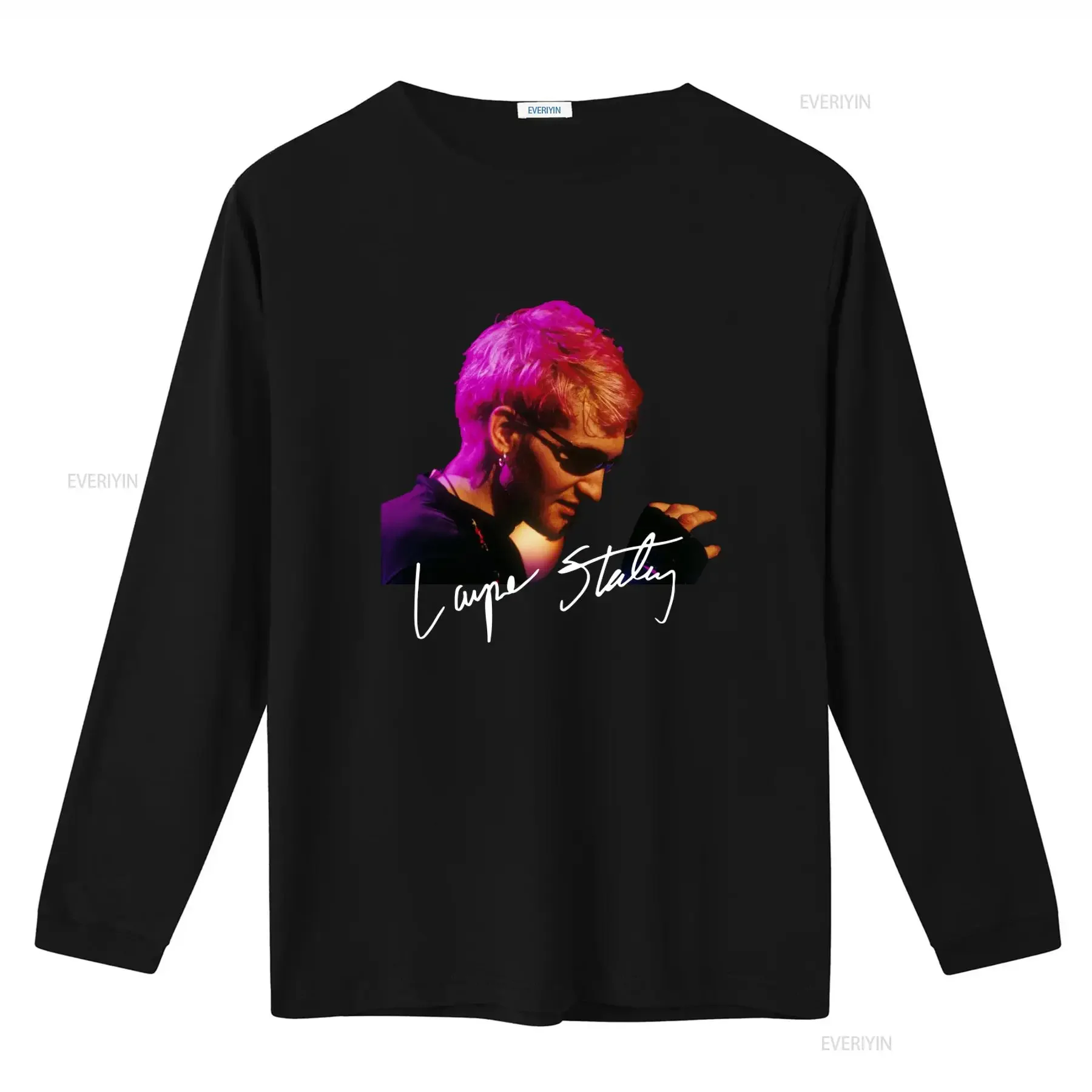Layne Staley Alice In Chains Signed T Shirt Black Cotton Print Sizes S 5Xl vintage Washed Soft Comfortable Stretched homme