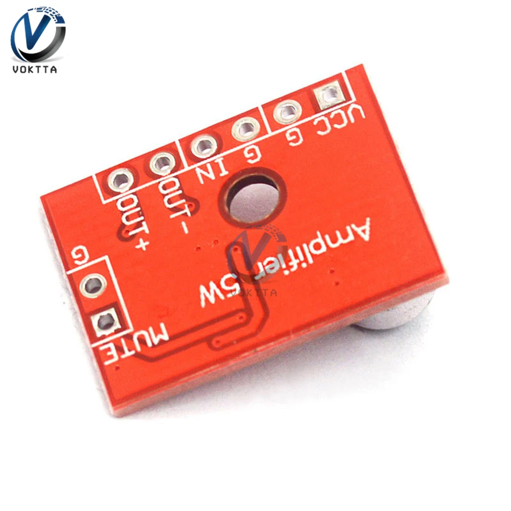 1/5/10pcs Xs9871 Mini Ab Module Digitale Power Versterker Board DC 2.5v-5v Mono 5w Audio Power Versterker Zonder Soldered Pins