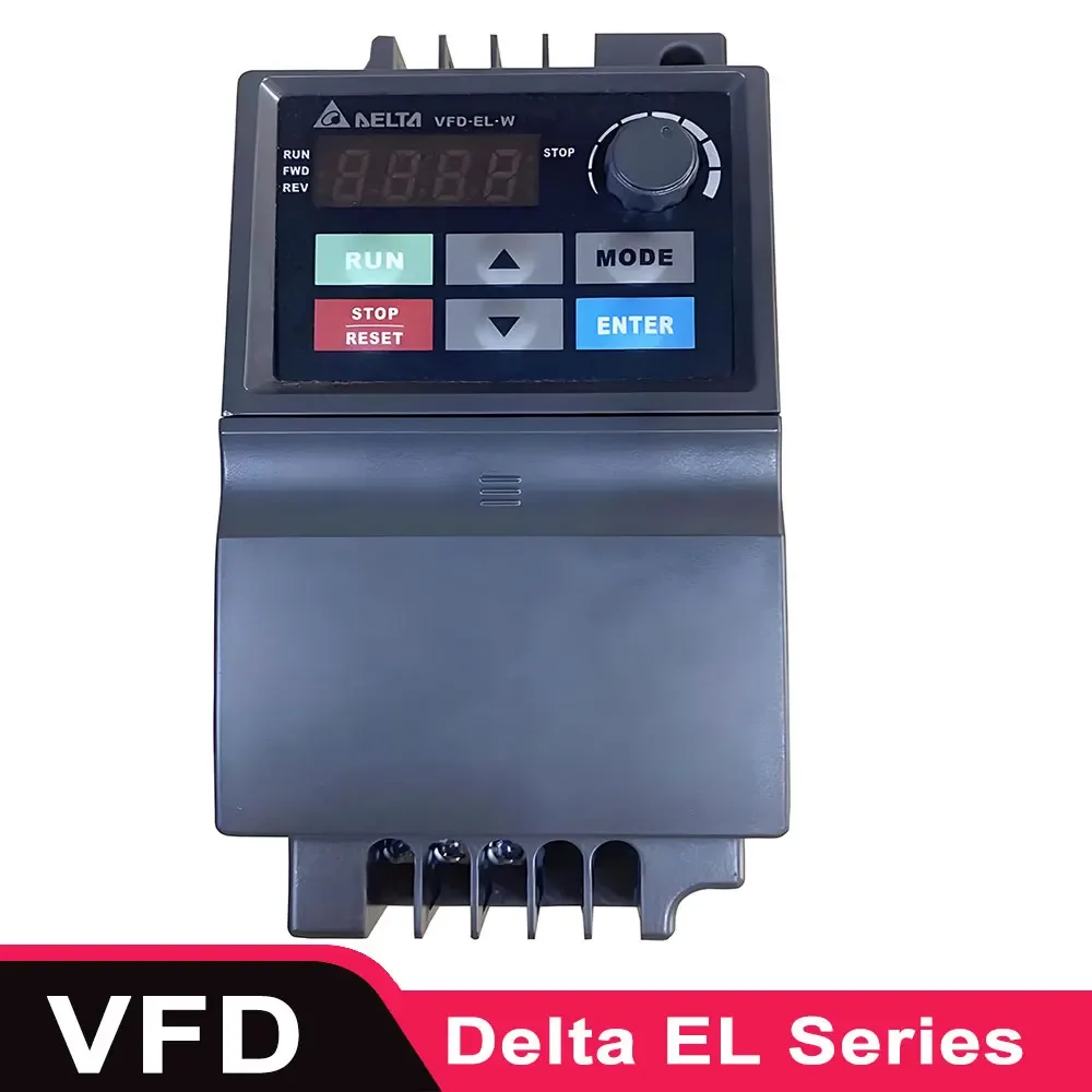 

Delta VFD Vfd022el21a Vfd022el21w Vfd015el21w Vfd015el21a Vfd007el21w EL Series Inverter AC Frequency Drive Converter