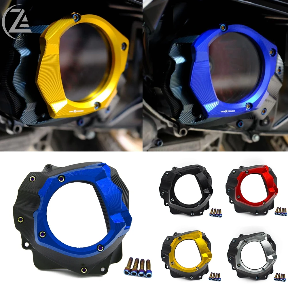 ACZ Motorcycle Air Intake Cover For Yamaha XMAX300 XMAX 300 X MAX 2023 Transmission Box Guard Engine Cap Inspection Glass