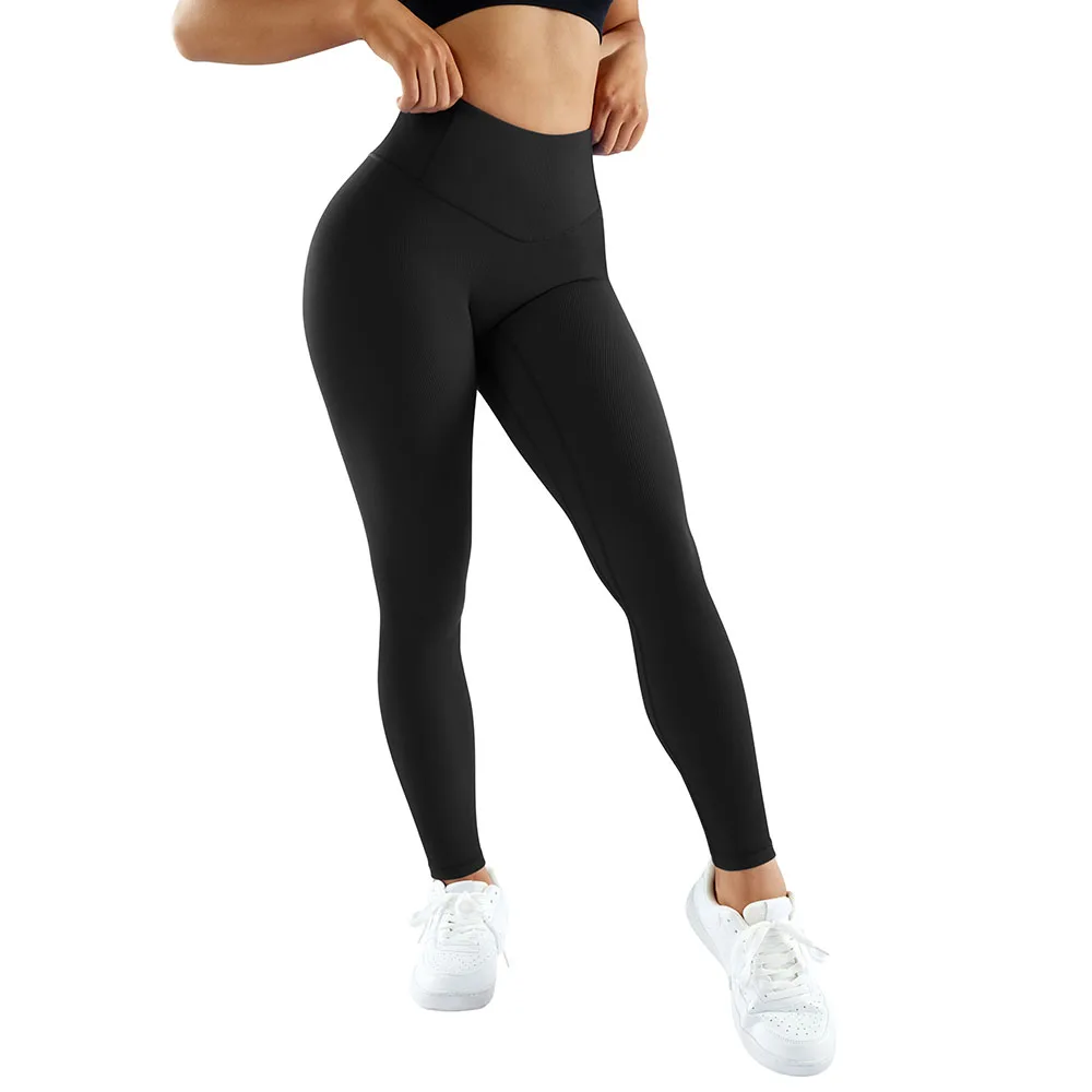 Seamless Gym Leggings Women Yoga Pants High Waist Booty Lifting Leggings Pants Women\'s Clothing Running Fitness SportsWear 2024