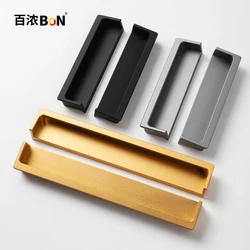 BON Recessed HandleSuitable Slotted HandleInvisible Recessed Wardrobe Door HandleMinimalist Style Handle