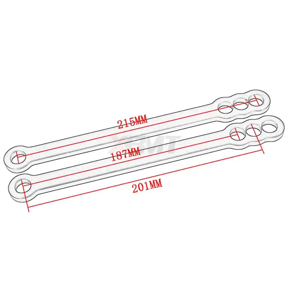 Motorcycle CNC Aluminum Rear Suspension Lowering Links Kit For Kawasaki ZX9 ZX6 ZX636 ZX-6R ZX6R ZX-9R ZX9R ZX-12R ZX12R ZZR600