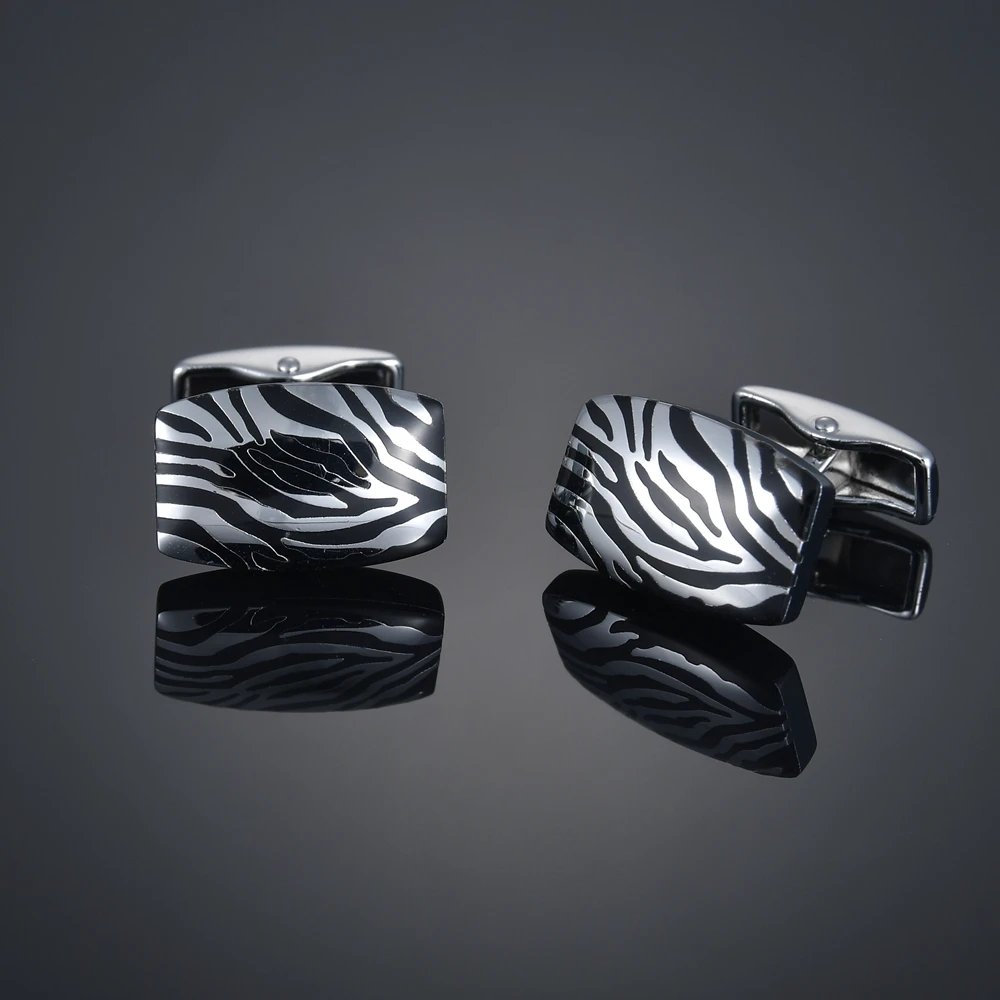 Модный камень, дерево, музыкальная нота/гитара/буквы/труба, саксофон, фортепиано, микрофон, запонки, запонки Gemelos, манжет-бутон