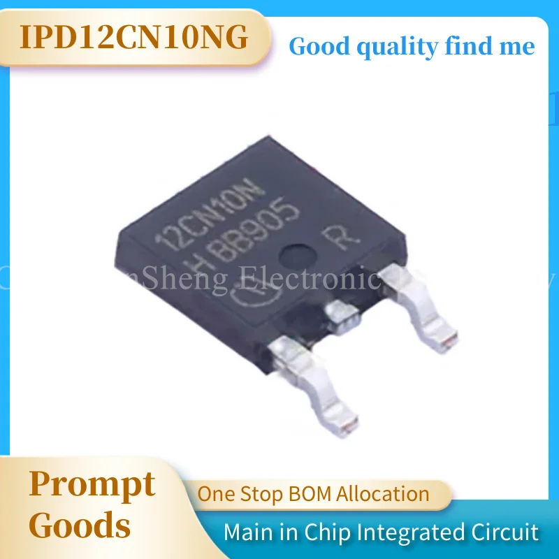 

(1piece)100% New IPD12CN10NG 12CN10N IPD12CN10 TO-252 Chipset