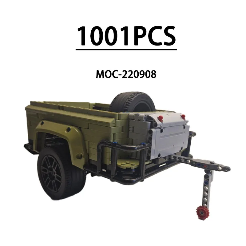 

MOC-220908 Building Blocks 42110 Tractor Trailer Rear Truck Model Ornament 1001PCS Children Birthday Christmas New Year Toy Gift