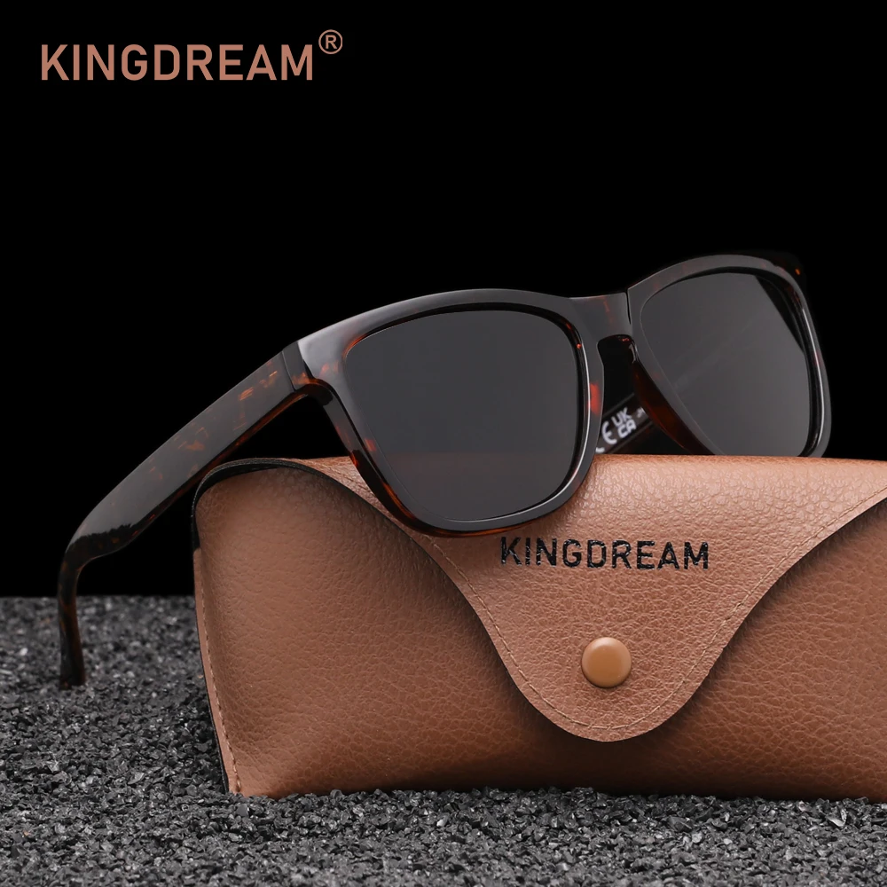 KINGDREAM Damen Herren Polarisierte Anti-UV400 Sonnenbrille Outdoor Fahr- und Reisebrille Leichtgewicht