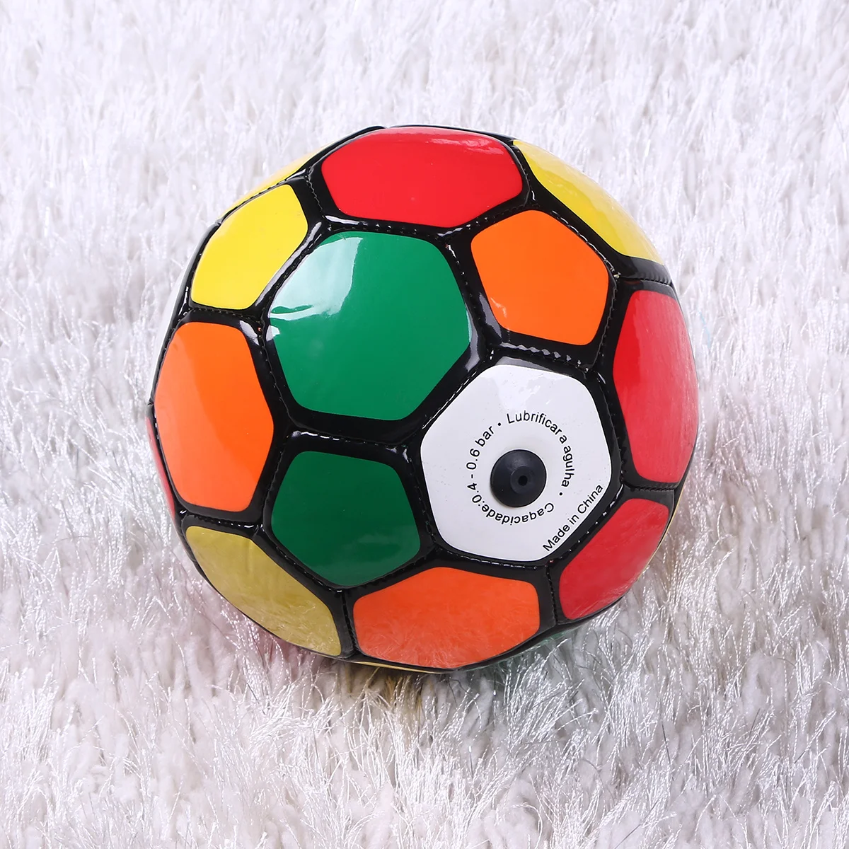 Kids Soccer Ball Pvc Inflatable Lightweight Waterproof Children'S Football For Outdoor Indoor Play Inflatable Balls For Kids Pvc